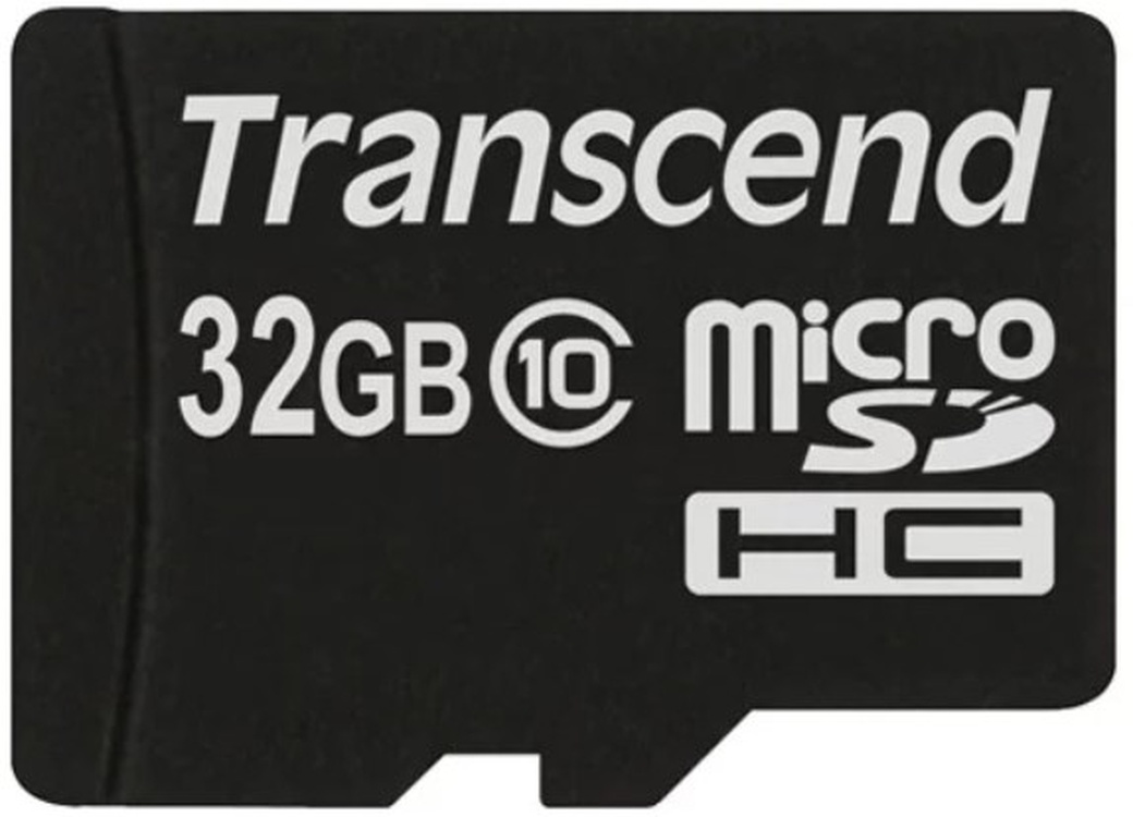Карта памяти Transcend microSDHC Premium 200X Class 10 (20/17MB/s) 32GB фото