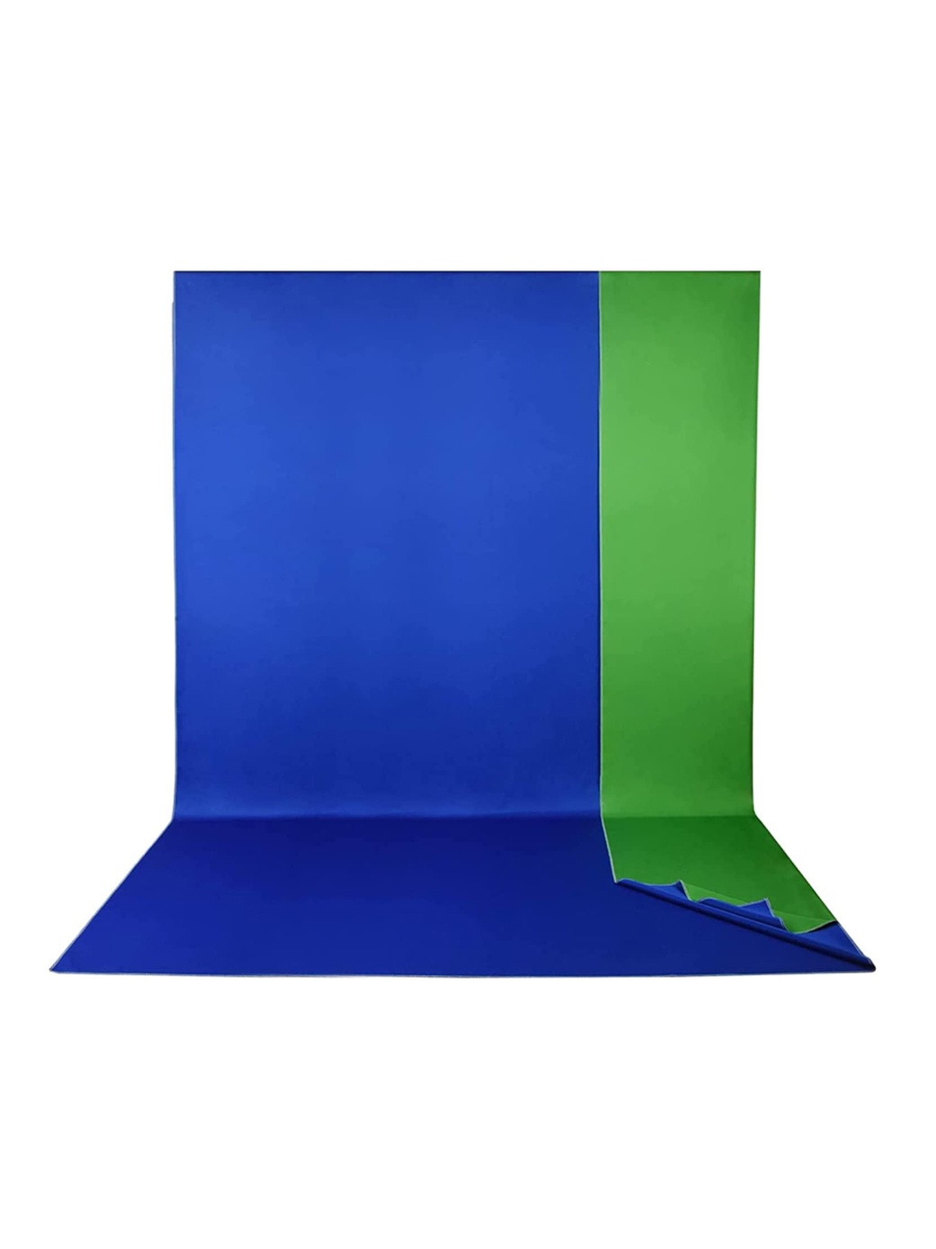 Фон Raylab RL-BC10 2,4*5м двусторонний синий/зеленый хромакей фото