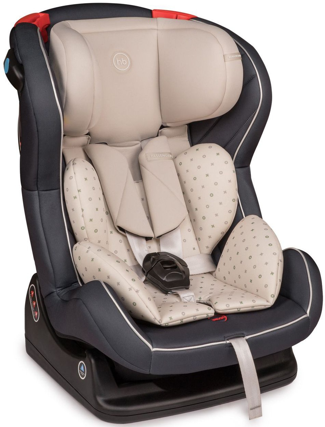 Happy Baby Passenger V2- детское автокресло 0-18 кг графит фото