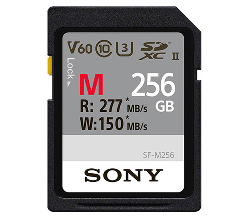 Карта памяти Sony SDXC Class10 UHS-II 150/277Mb/s (SF-M256/T2) 256GB фото