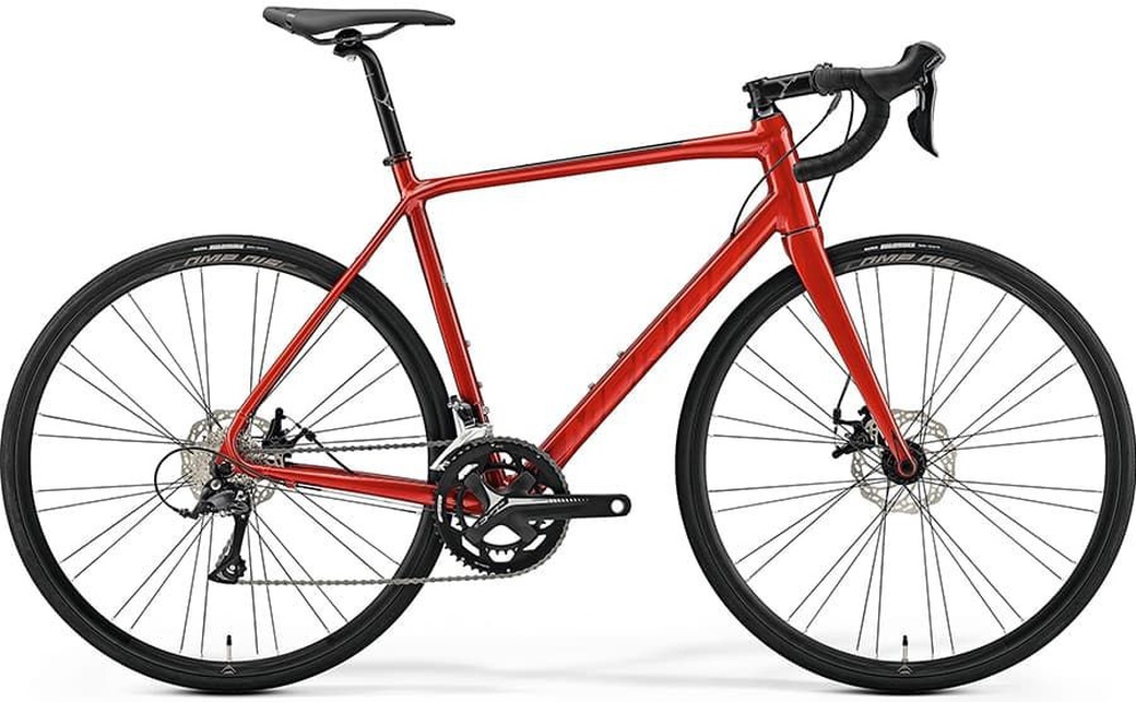 Велосипед Merida SCULTURA Disc 200 Red/Black 2019 L(56cm)(83117) фото
