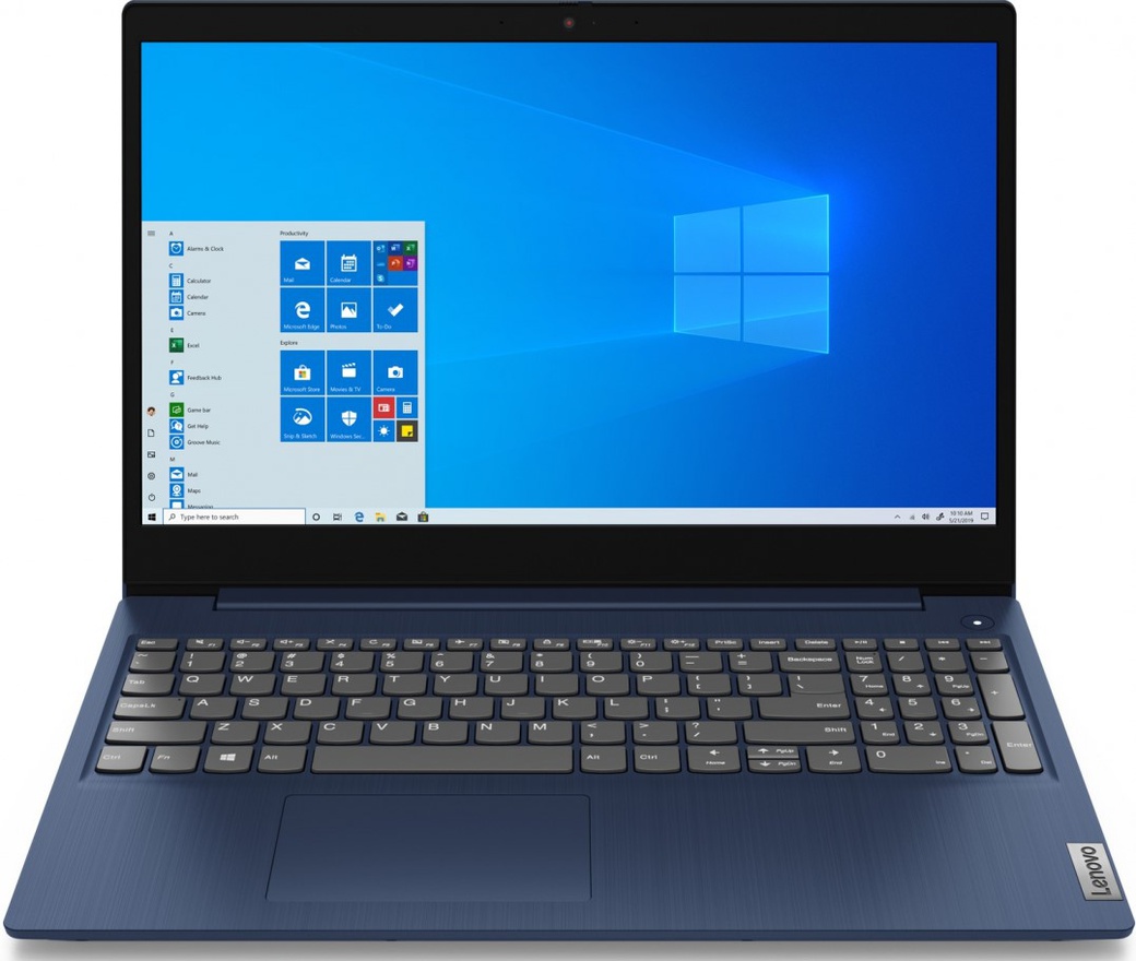 Ноутбук Lenovo IdeaPad IP3 15IIL05 (i5 1035G1/8Gb/SSD256Gb/15.6"/IPS/FHD/Windows 10) синий фото