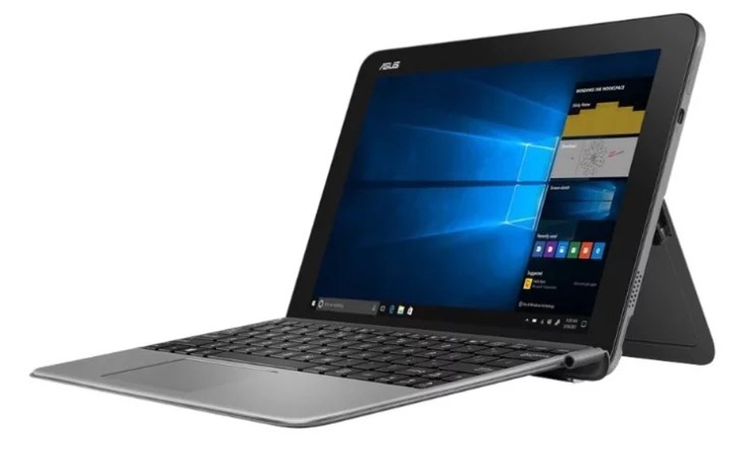 Ноутбук Asus T103HAF-GR019T +Mob Dock KB (Intel Atom x5-Z8350/4Gb/64Gb SSD/10.1"/1280x800/Touch/Windows 10) серый фото
