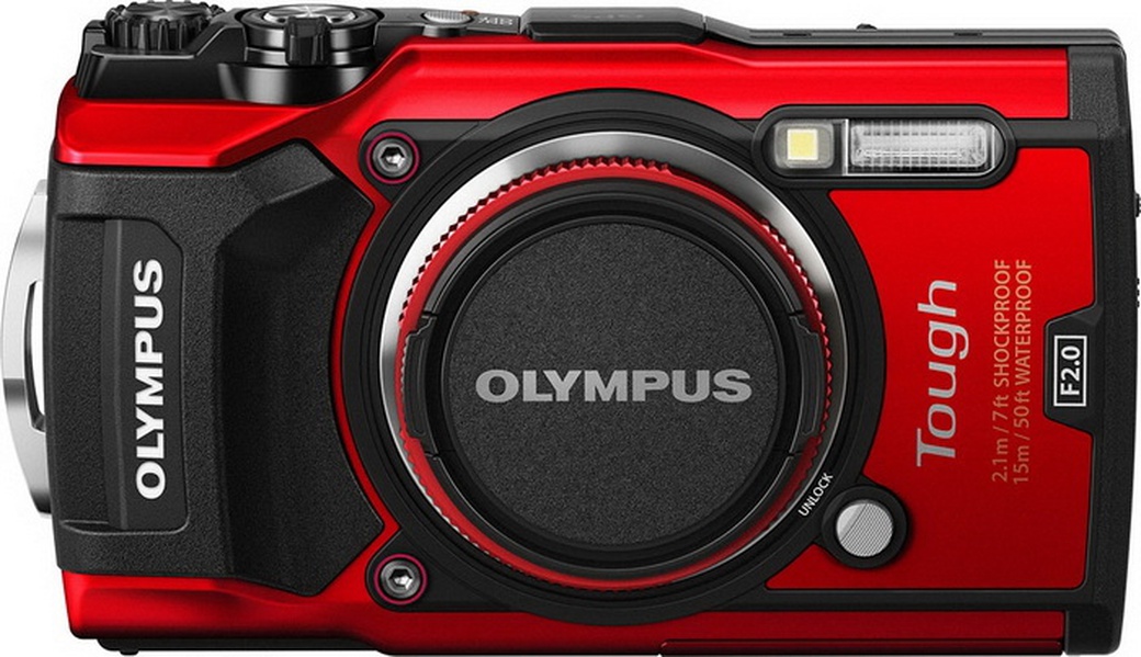 Цифровой фотоаппарат Olympus Tough TG-5 красный фото