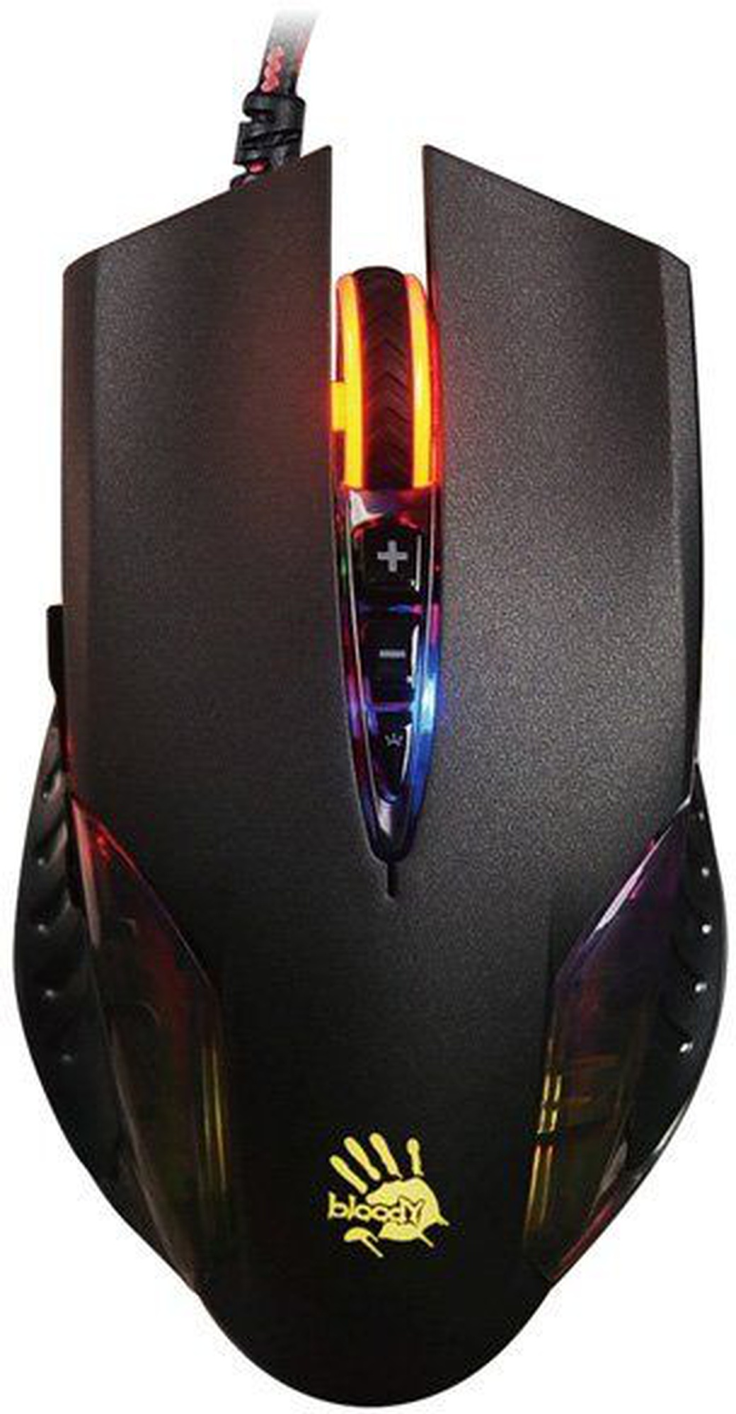 Мышь A4 Bloody Q50 черный оптическая (3200dpi) USB игровая (8but) фото