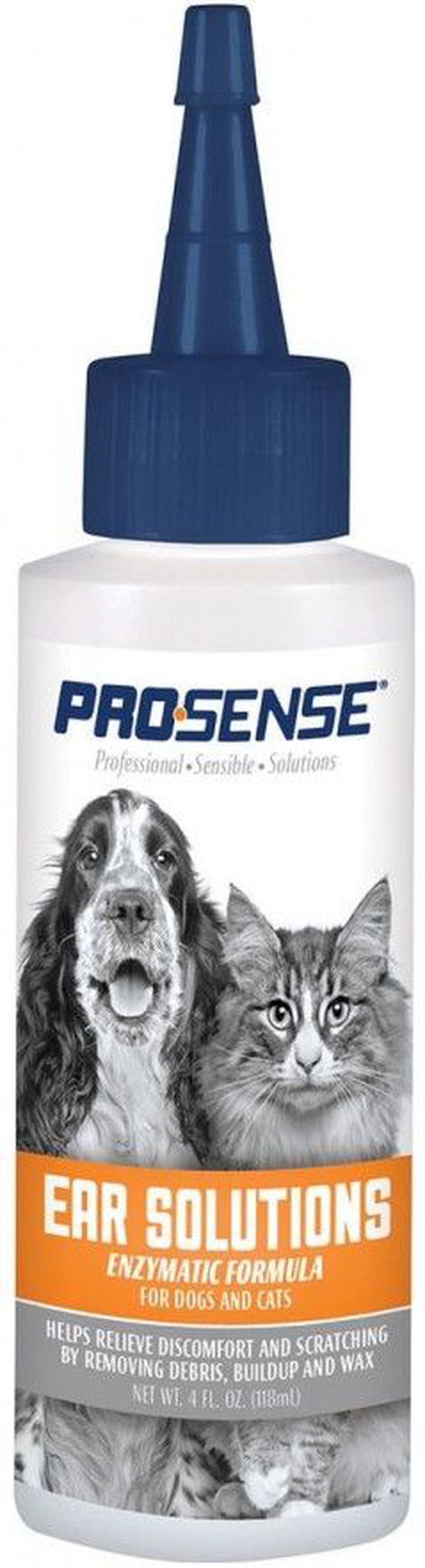 Гигиенический лосьон для ушей 8in1 Pro-Sense, для собак и кошек, 118 мл 1870067 фото
