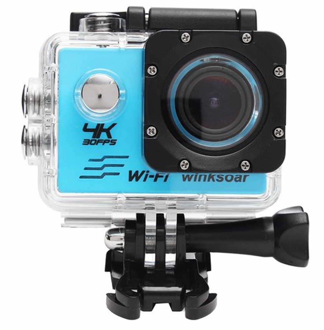 Экшн камера SJ8000, водонепроницаемая, синий фото