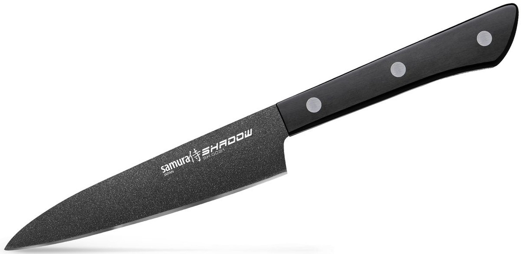 Нож кухонный Samura SHADOW SH-0021/A, универсальный, 120 мм фото