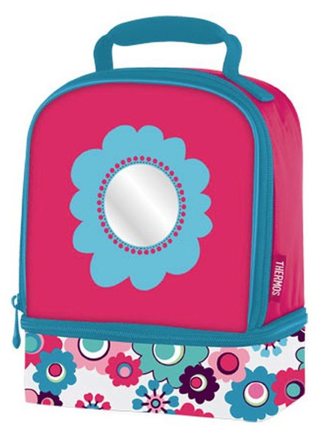 Термосумка детская (сумка-холодильник) Thermos Floral Dual розовая фото