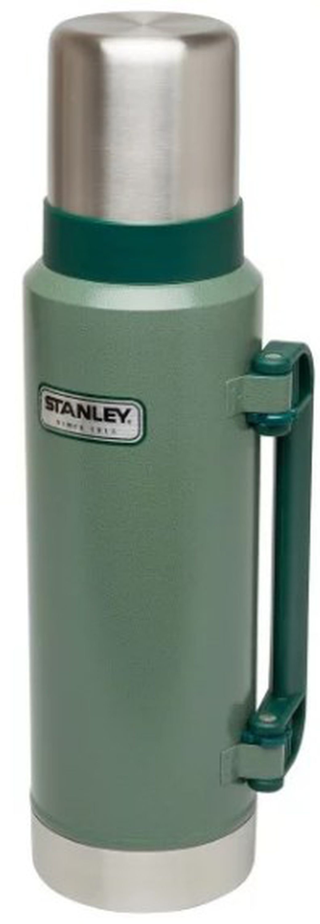 Термос Stanley Classic Vac Bottle Hertiage (10-01032-037) 1.3л. зеленый/серебристый фото