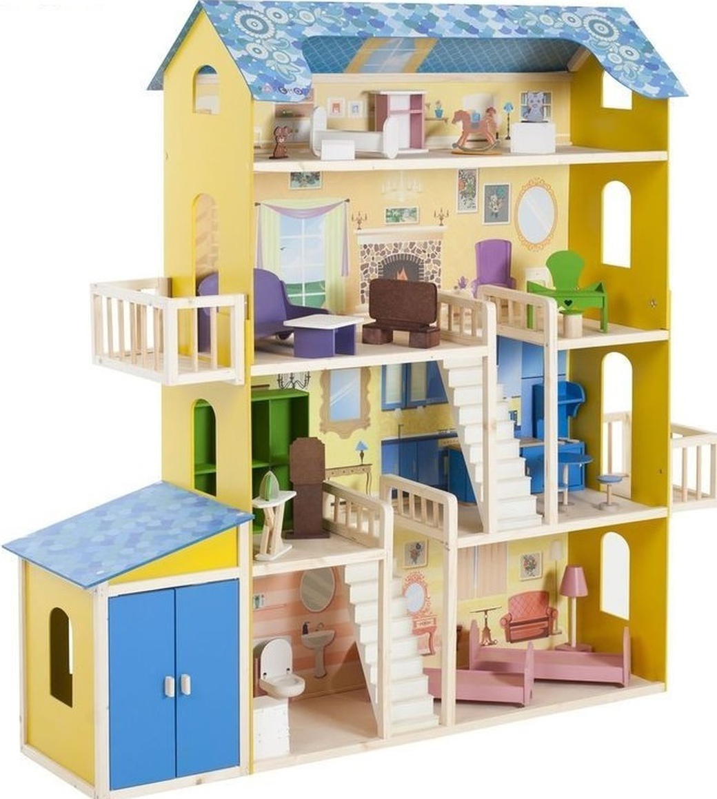 Paremo Кукольный домик "Лира" (с мебелью) фото