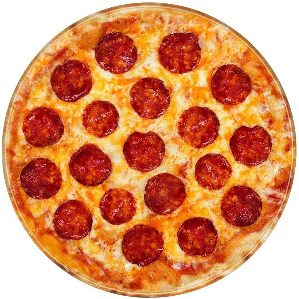 Покрывало Funfur Пицца круг 150 см фото