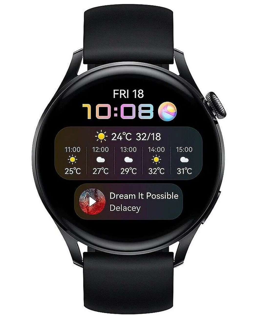Умные часы Huawei Watch 3 Galileo-L11, черный фото