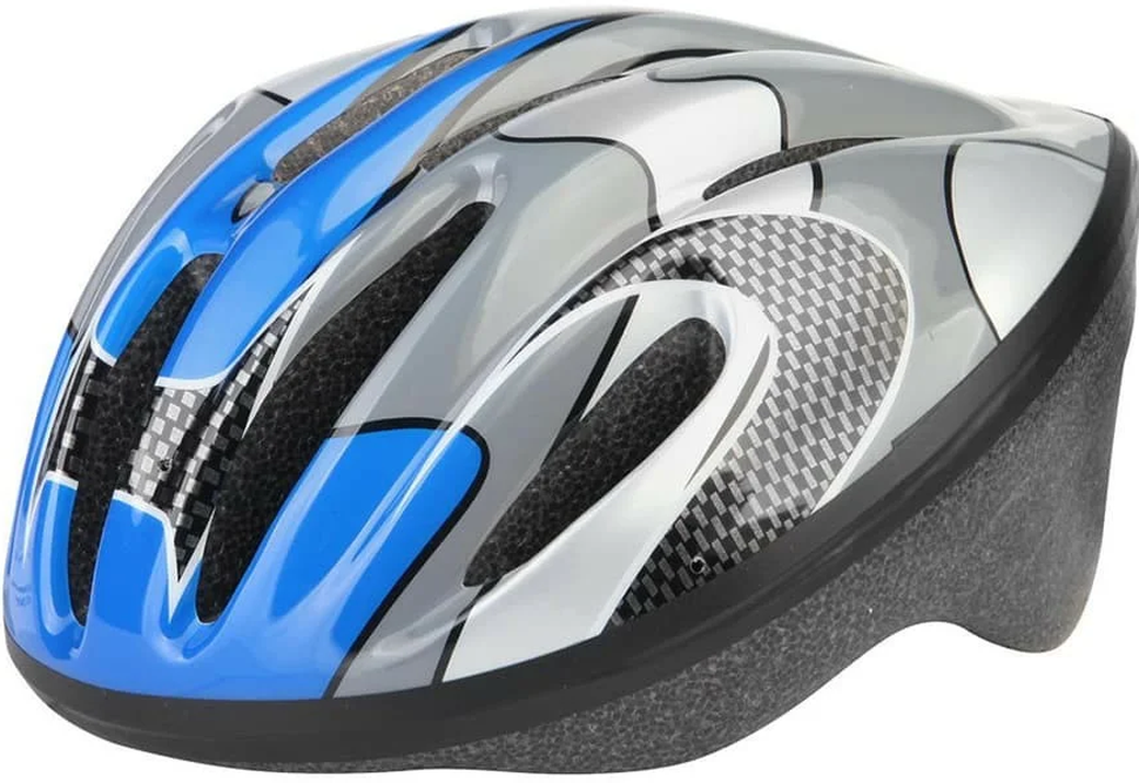 Stels шлем защитный MQ-12 серо-голубой/600039 фото