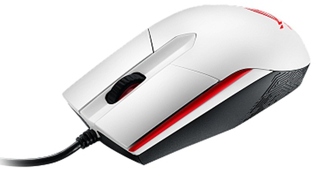 Мышь Asus Rog Sica белый оптическая (5000dpi) USB2.0 игровая (2but), 90MP00B2-B0UA00 фото