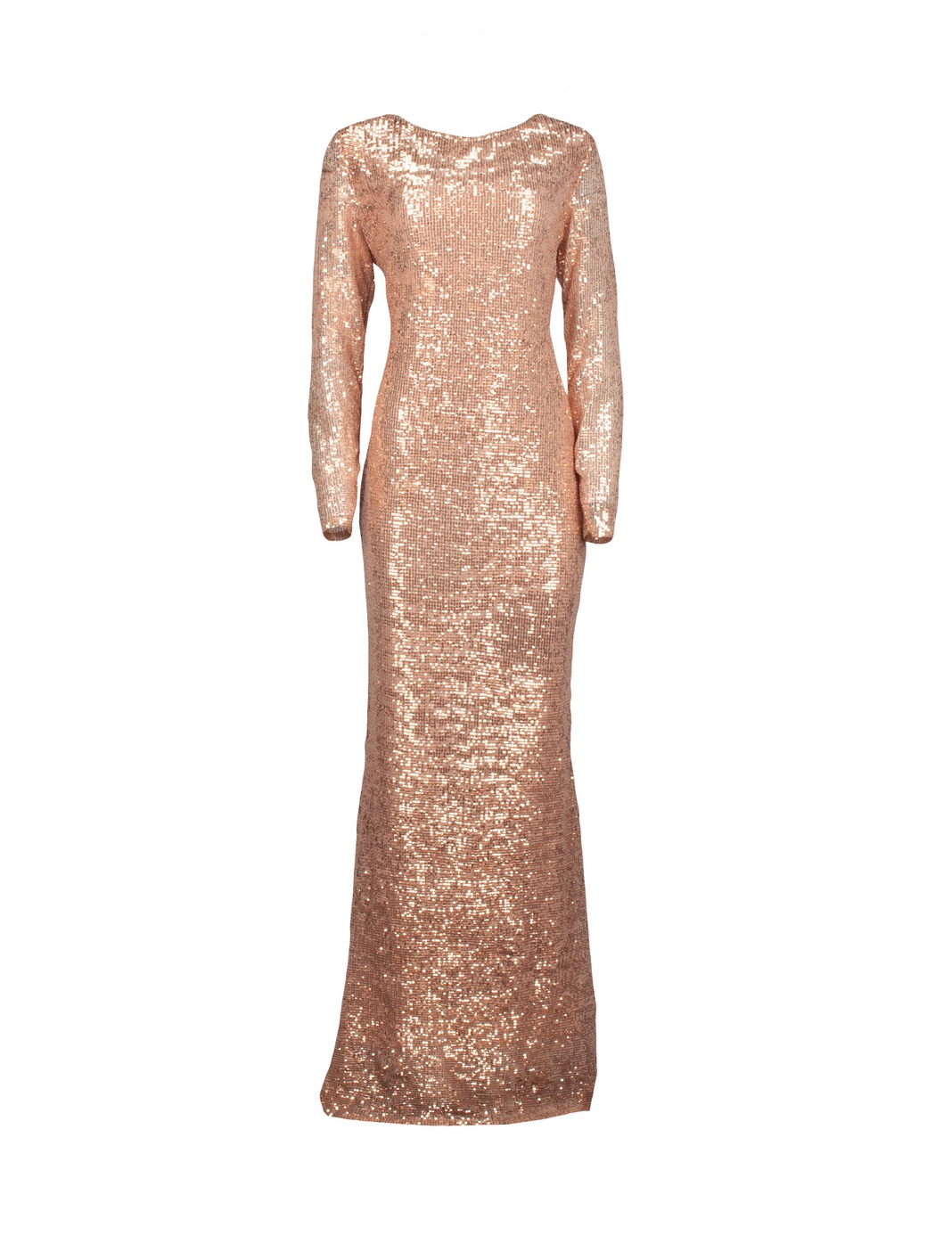 Платье Goddiva коктейльное DR1021CG-Champagne-18, золотой, 46 фото