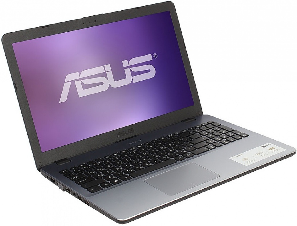 Ноутбук Asus X542UA-DM696 (Intel Pentium 4405U/6Gb/1000Gb/DVD-RW/15.6"/1920x1080/Intel HD/DOS) серый фото