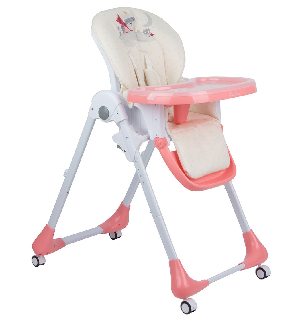 Capella стульчик для кормления,розовый (принцесса) фото