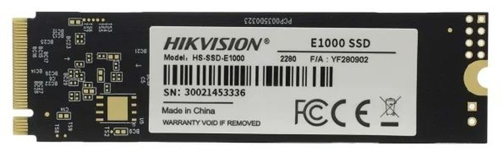 Жесткий диск SSD M.2 Hikvision1Tb (HS-SSD-E1000/1024G) фото