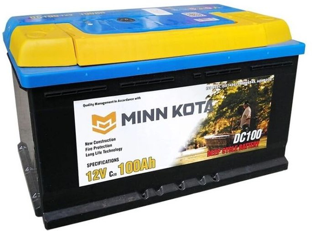 Аккумулятор MinnKota MK-SCS100, глубокой разрядки, 100 а/ч (MK-SCS100) фото