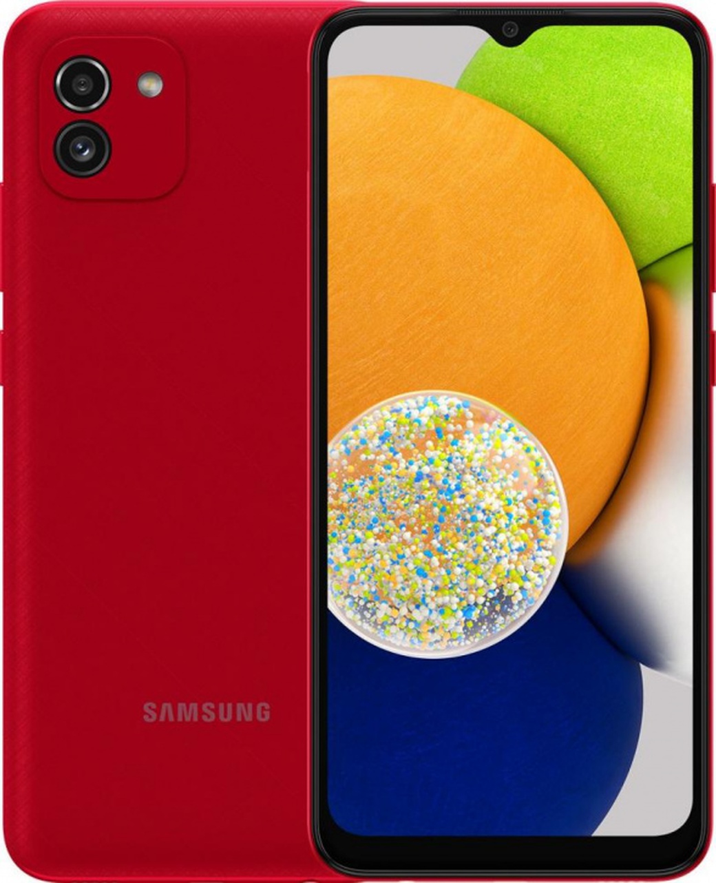 Смартфон Samsung (A035F) Galaxy A03 4/64Gb Красный фото