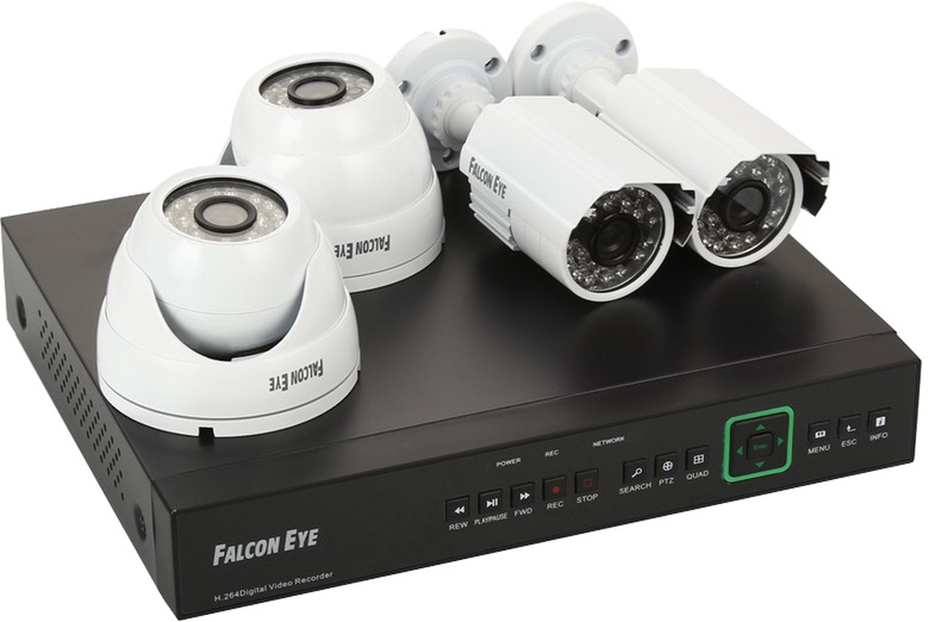 Комплект видеонаблюдения Falcon Eye FE-104D-KIT Офис фото