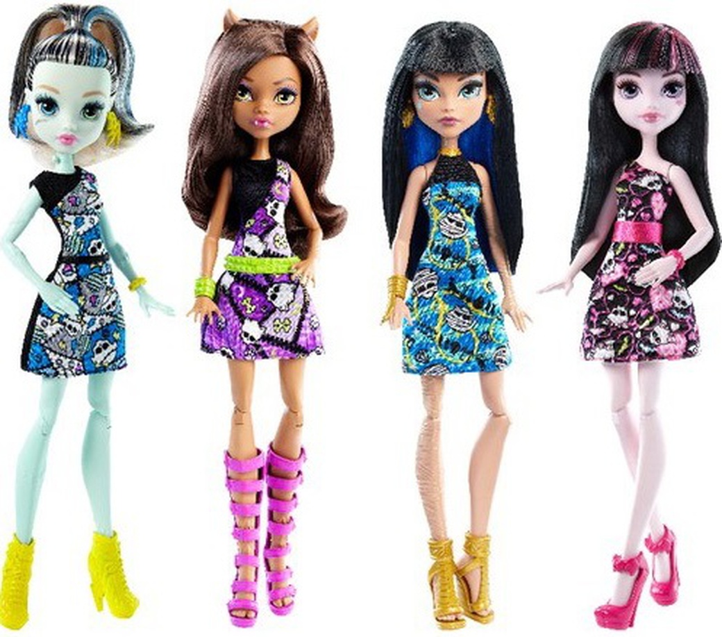 Monster High Кукла базовая Mattel DTD90 фото