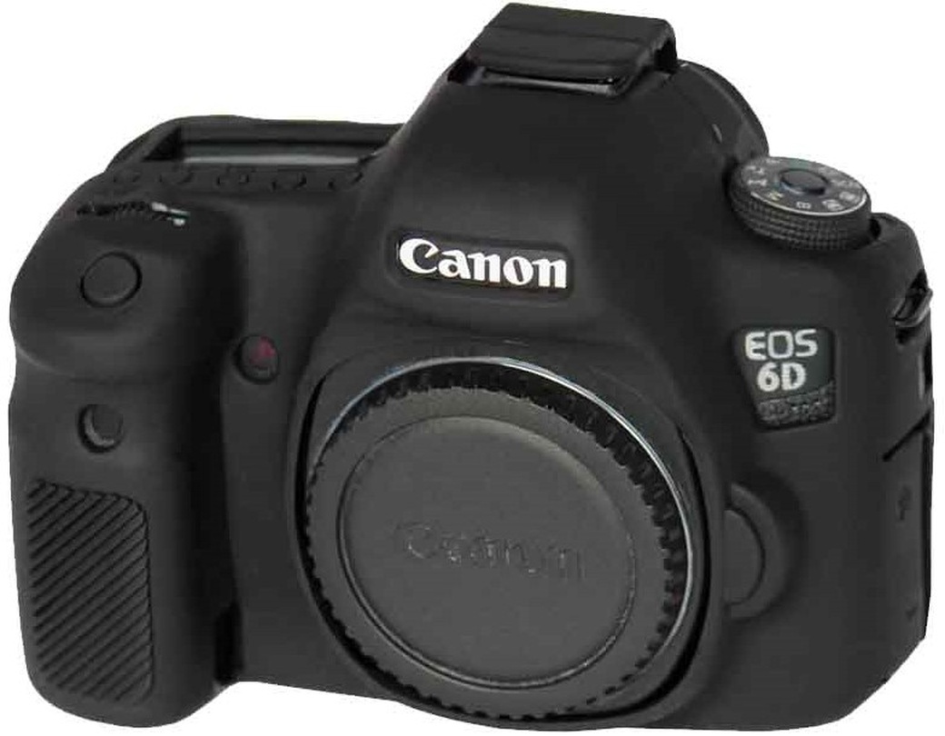 Силиконовый чехол easyCover для Canon EOS 6D, черный фото