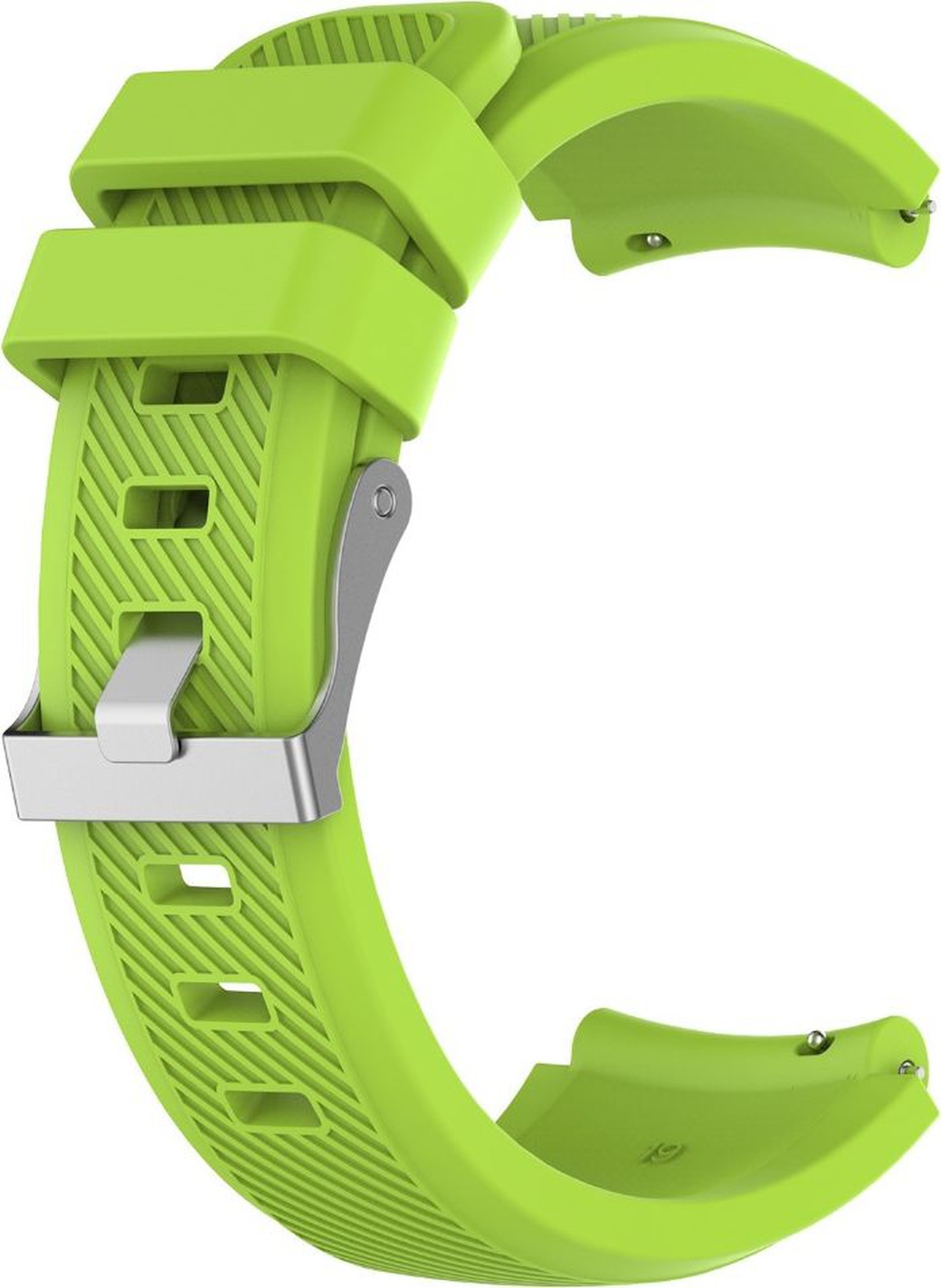 Силиконовый ремешок для часов Amazfit GTR 47mm, рельефный, зеленый фото
