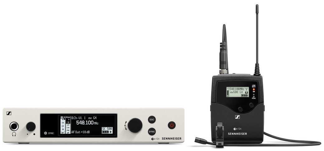 Радиосистема Sennheiser EW 500 G4-MKE2-GW петличная фото