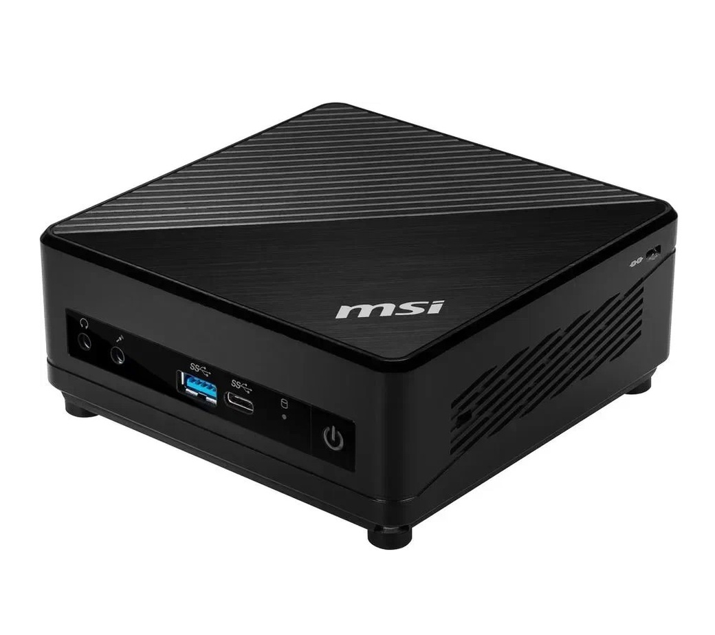 Неттоп MSI Cubi 5 10M-820XRU (i3 10110U/8GB/512GB SSD/Integrated/WiFi/BT/noOS/1Y) черный фото