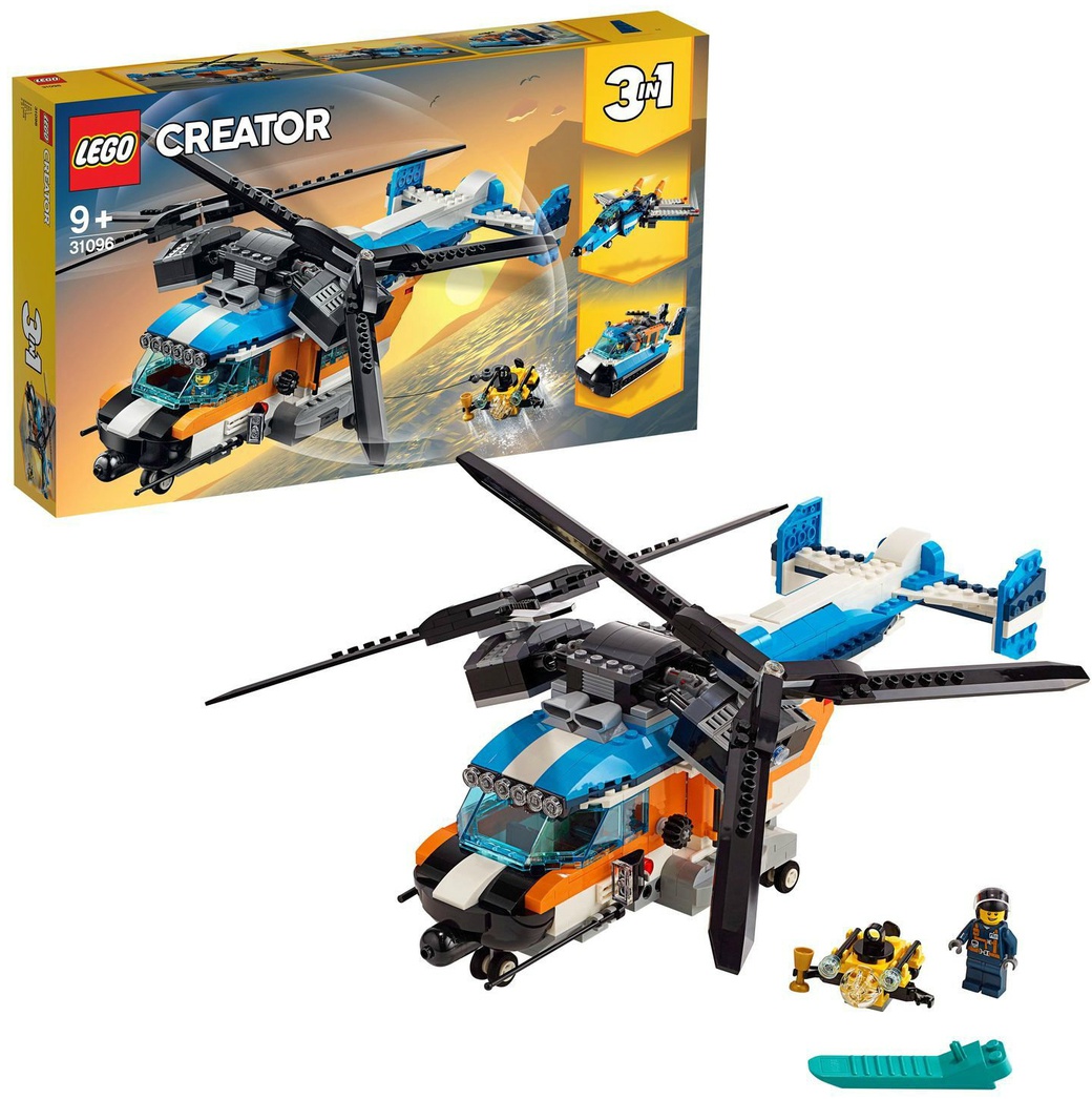 Конструктор LEGO Creator Двухроторный вертолёт фото