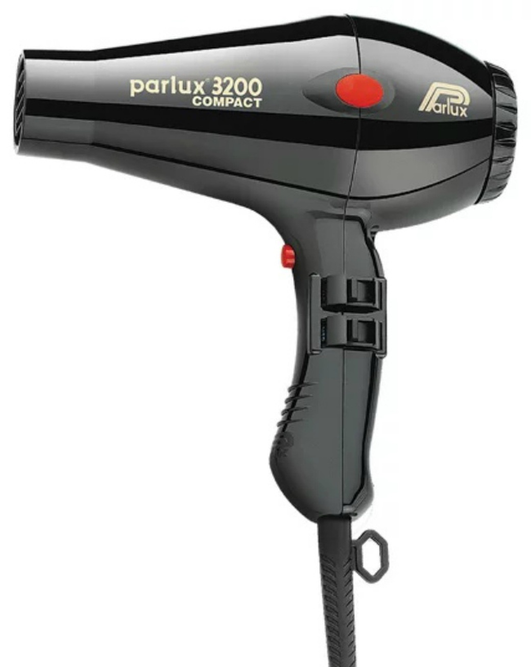 Фен Parlux 3200 Compact, 1900 Вт, 2 насадки, черный фото