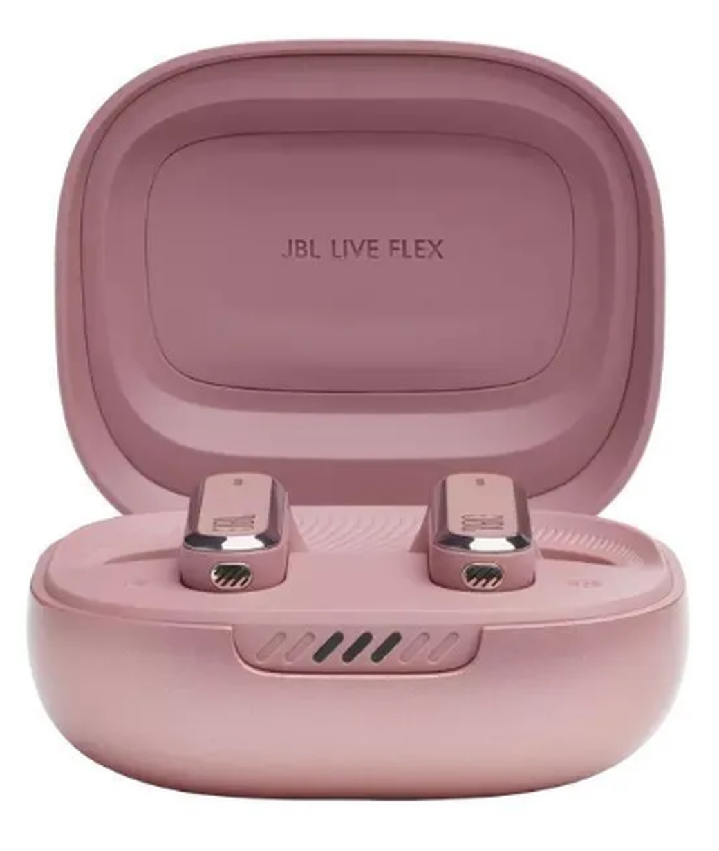 Наушники JBL Live Flex, розовый фото