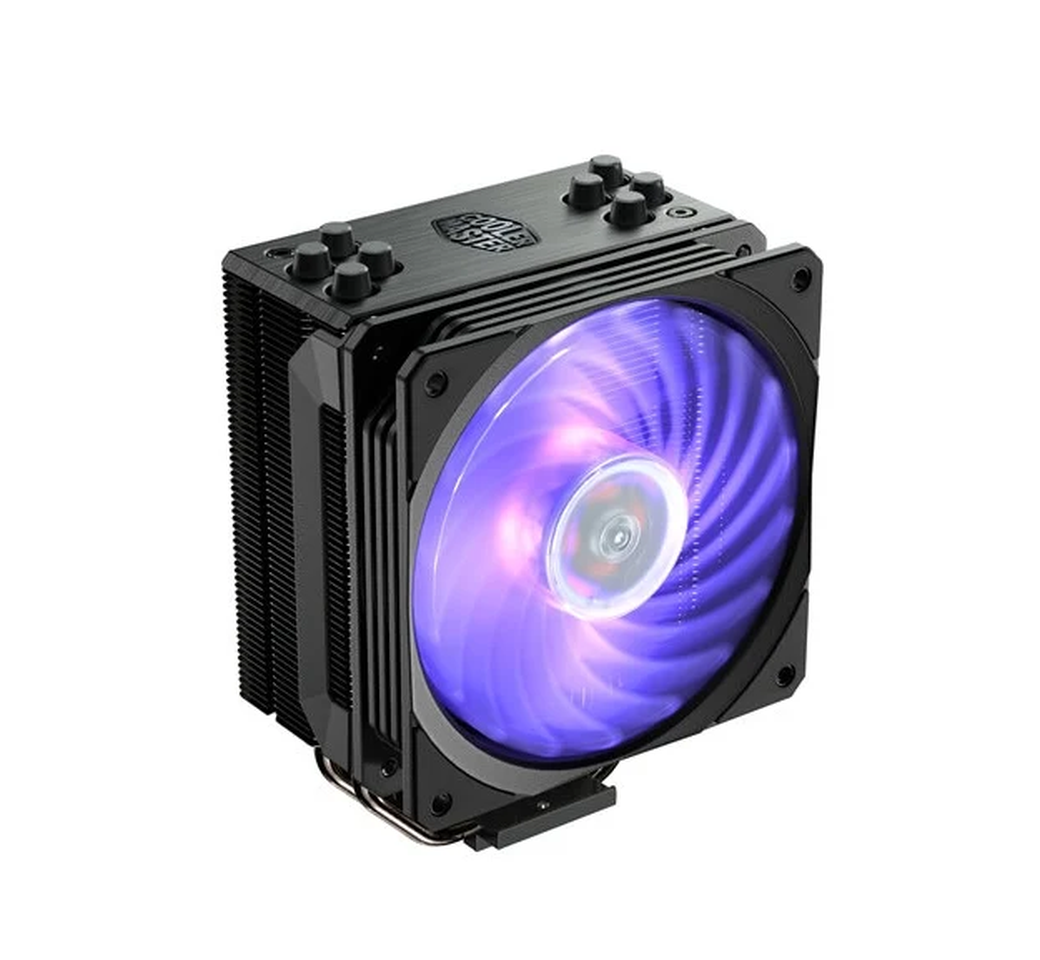 Кулер для процессора Cooler Master Hyper 212 RGB Black Edition, черный фото