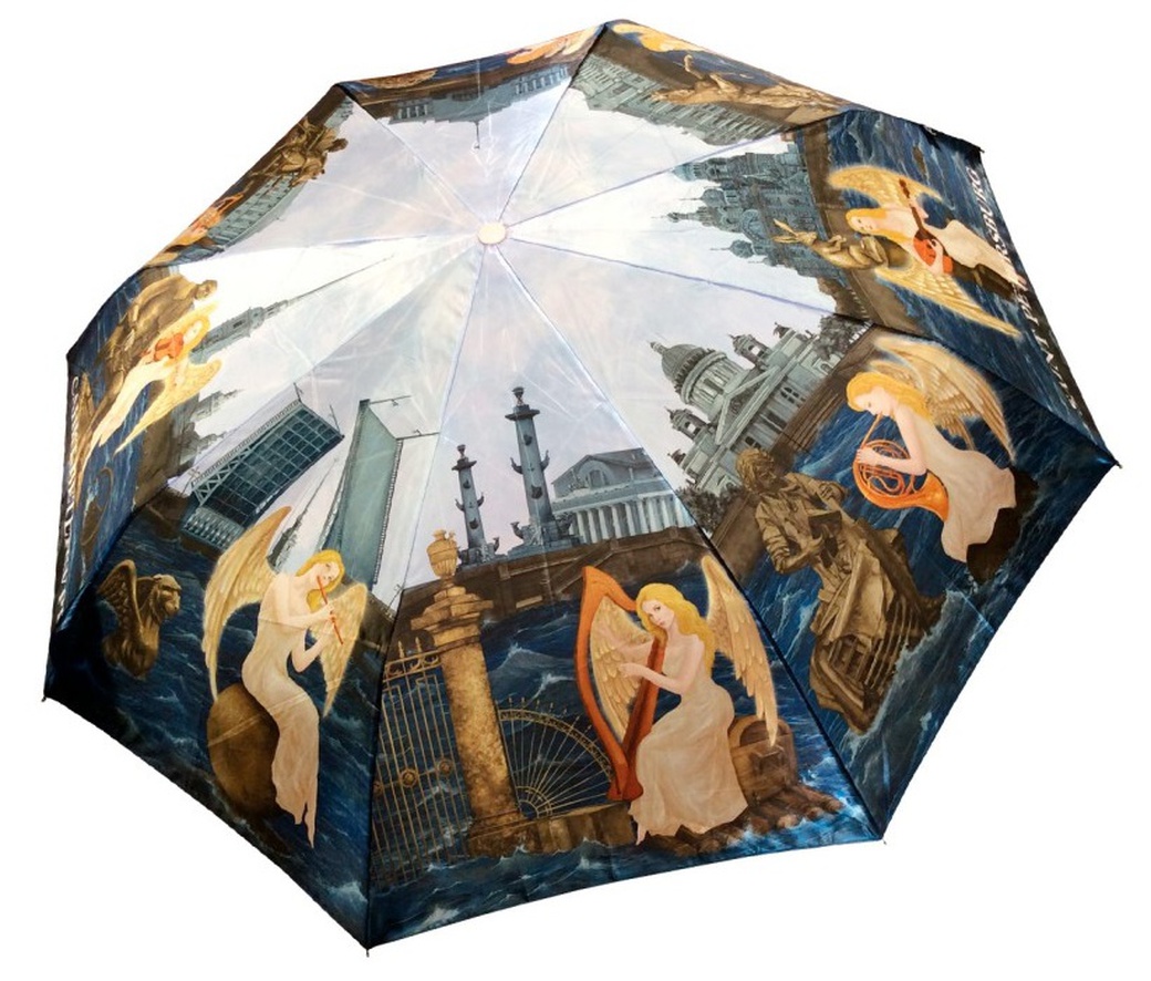 Зонт Петербургские зонтики "Наводнение" автомат фото