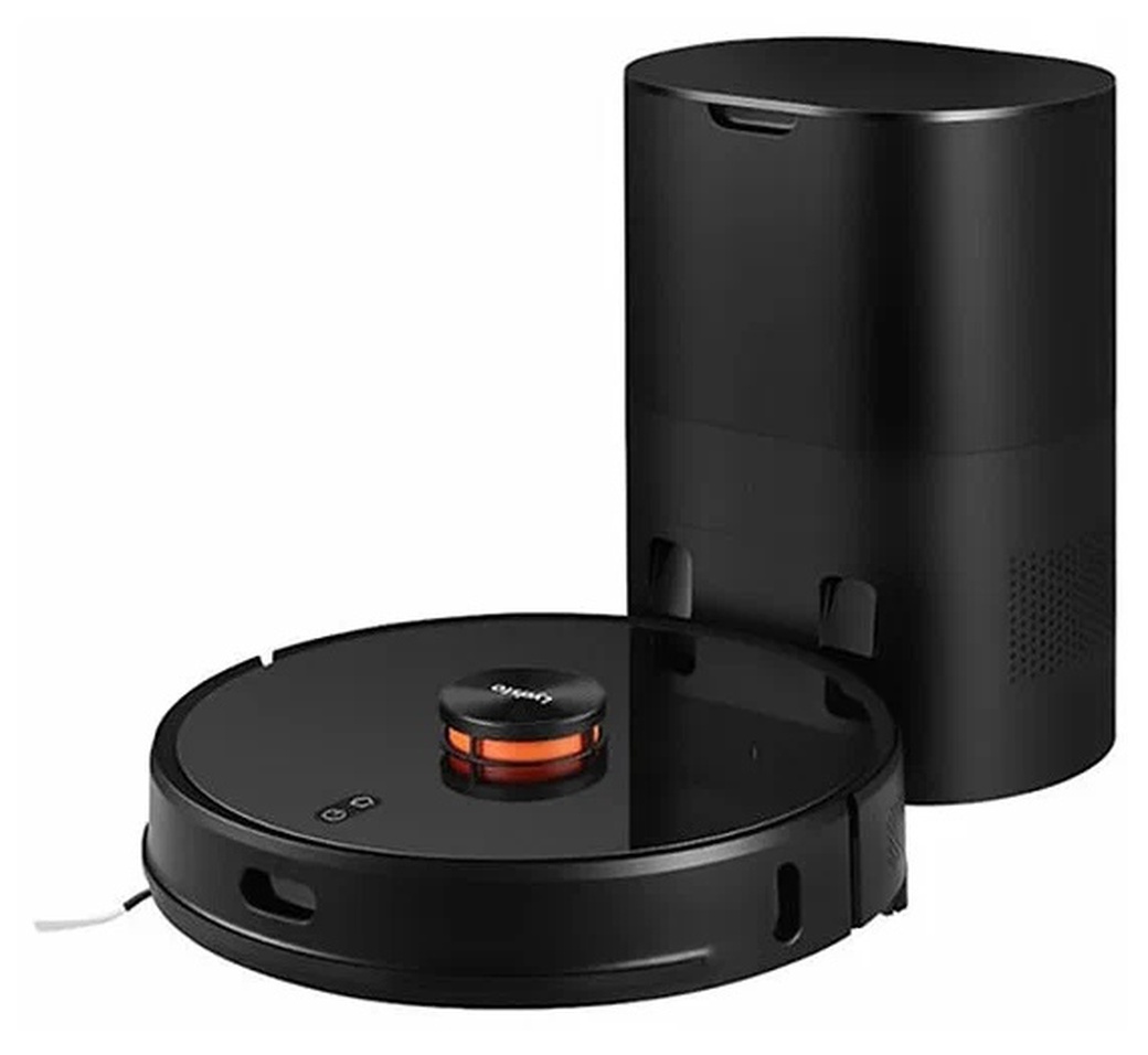 Робот-пылесос Lydsto L1 с базой самоочистки, черный фото