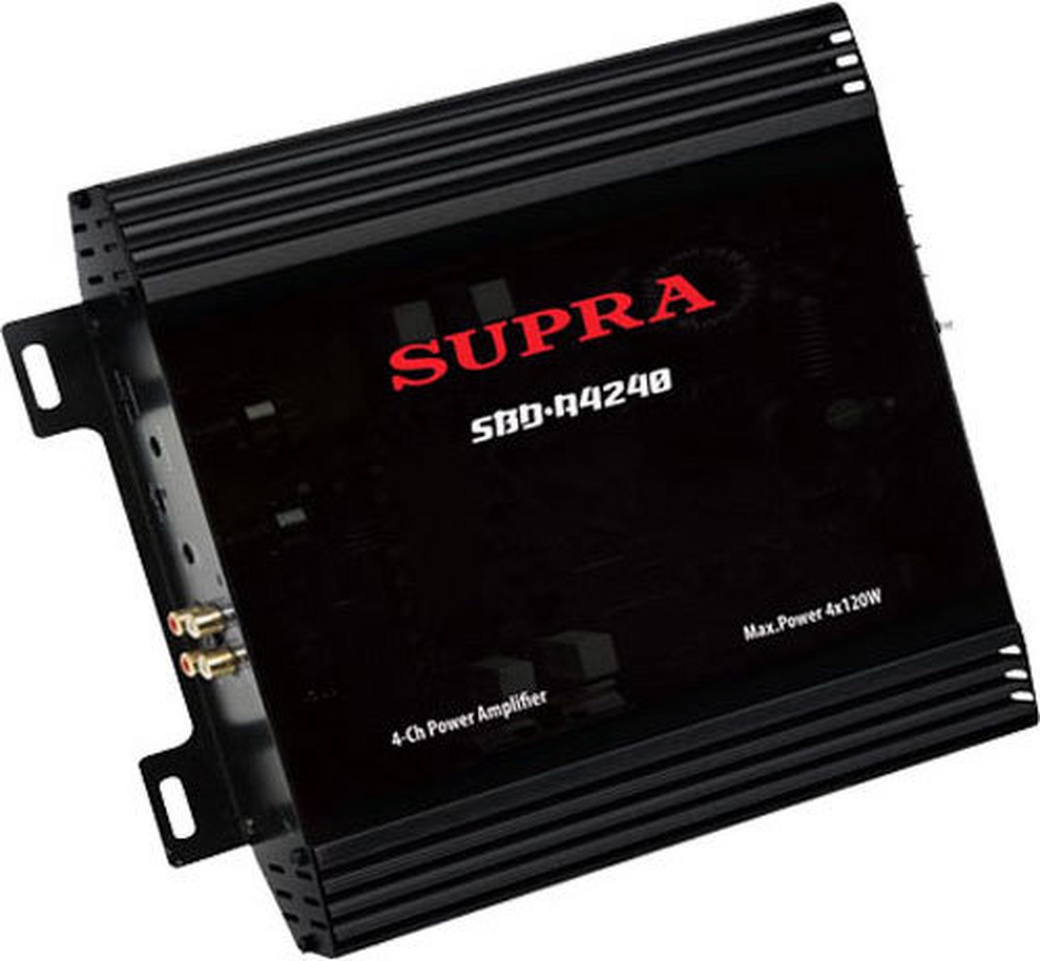 Усилитель Supra SBD-A4240 четырехканальный фото