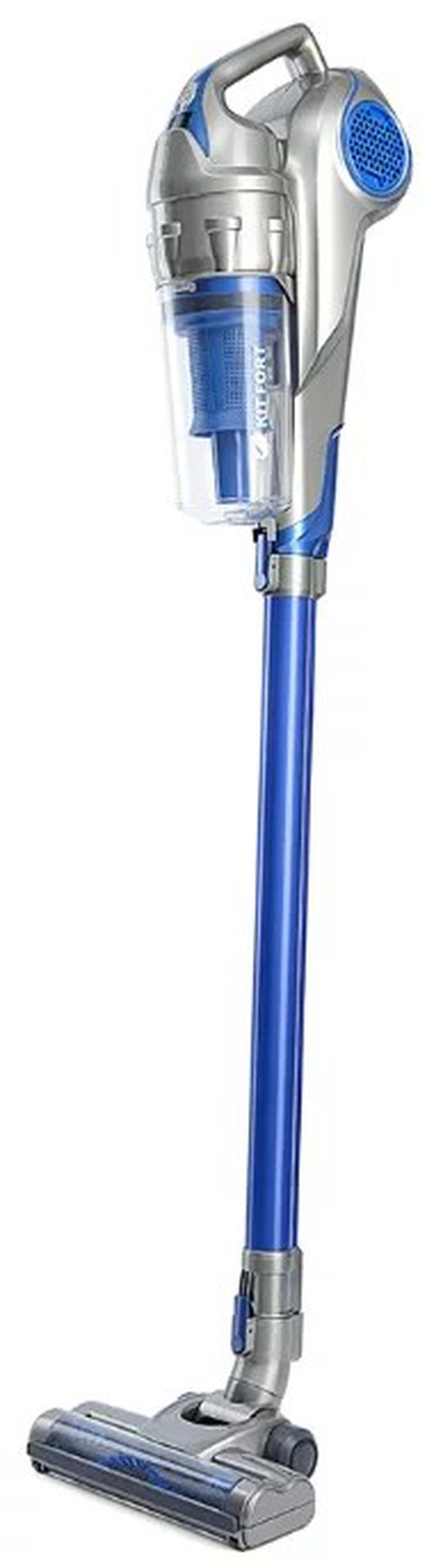 Пылесос ручной Kitfort КТ-517-2 120Вт синий/серый фото