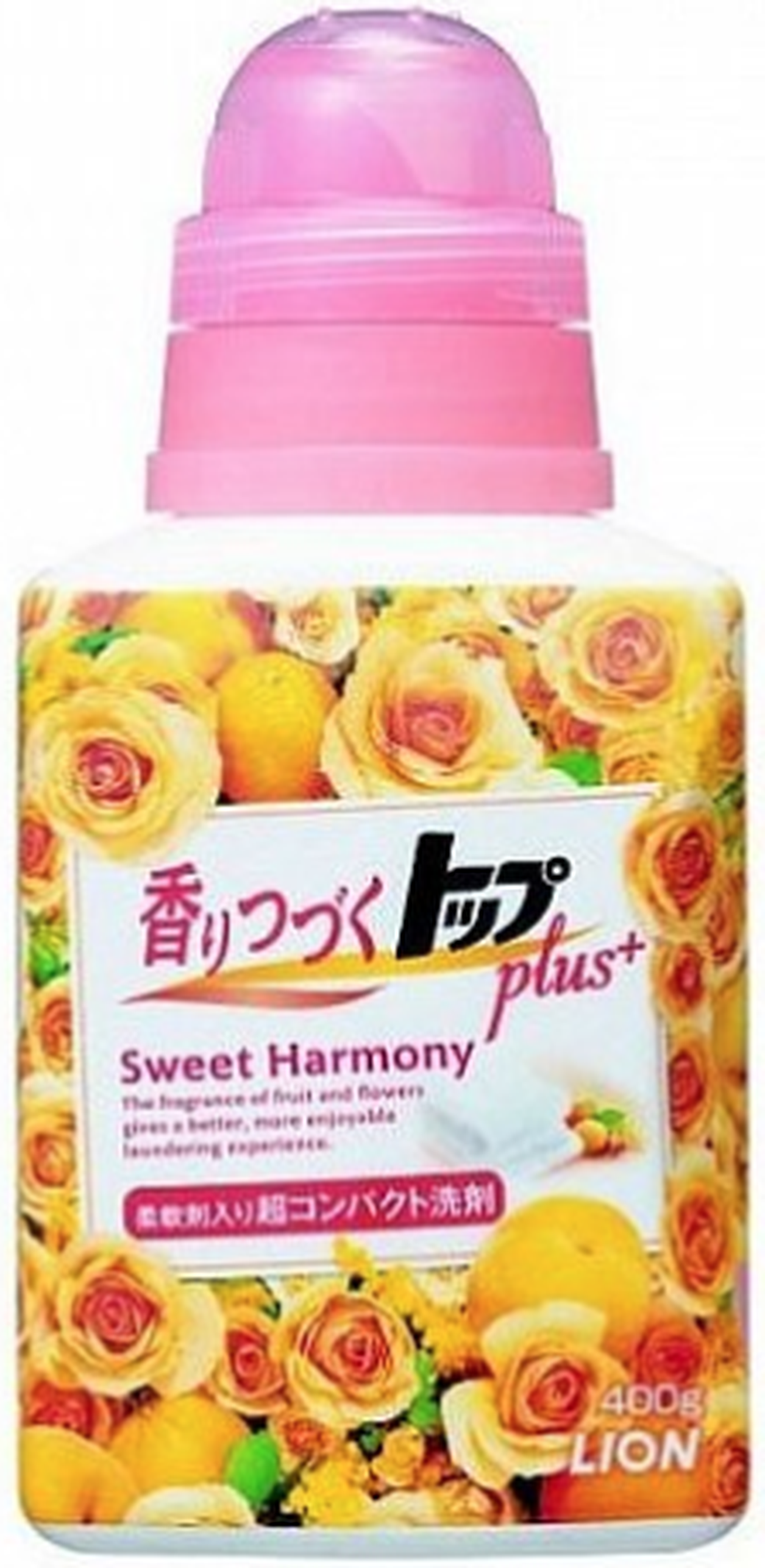 Жидкое средство для стирки LION Fragrance TOP Sweet Harmony сладкая гармония 400 мл фото