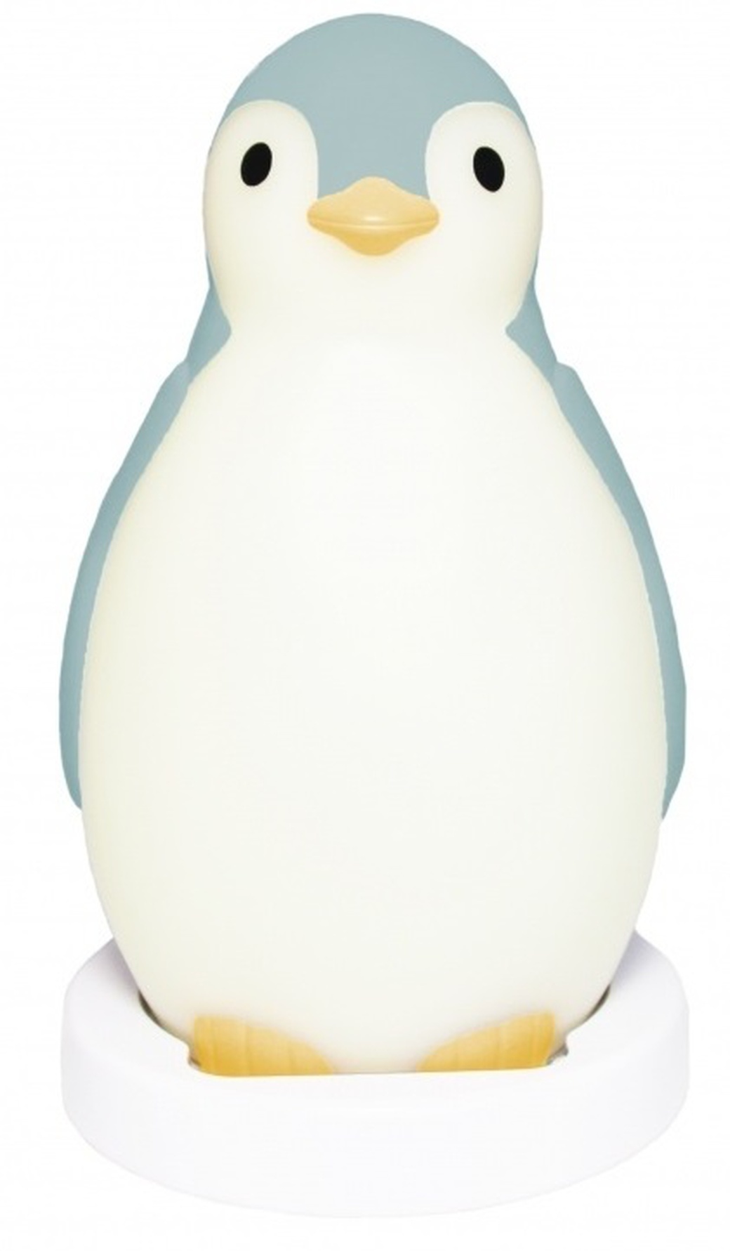 ZAZU пингвинёнок Пэм - детский ночник, будильник, беспроводная колонка, синий фото