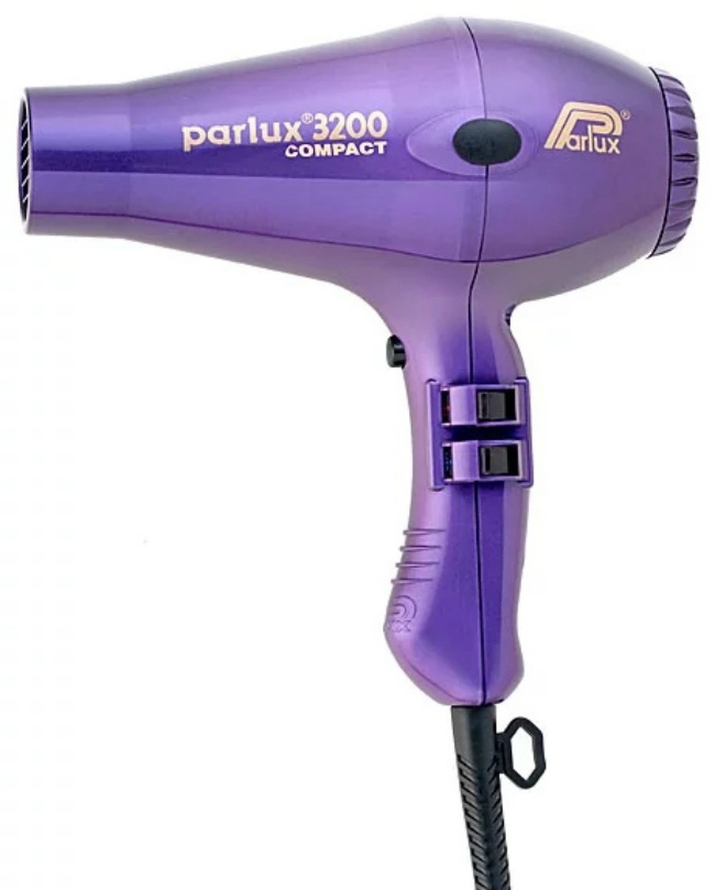 Фен Parlux 3200 Compact, 1900 Вт, 2 насадки, фиолетовый фото
