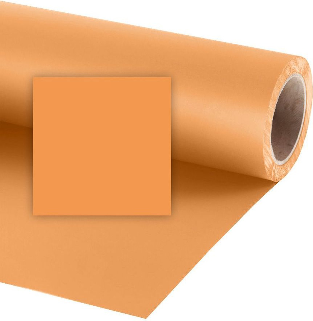 Фон бумажный Raylab 023 Orange оранжевый 2.72x11 м фото