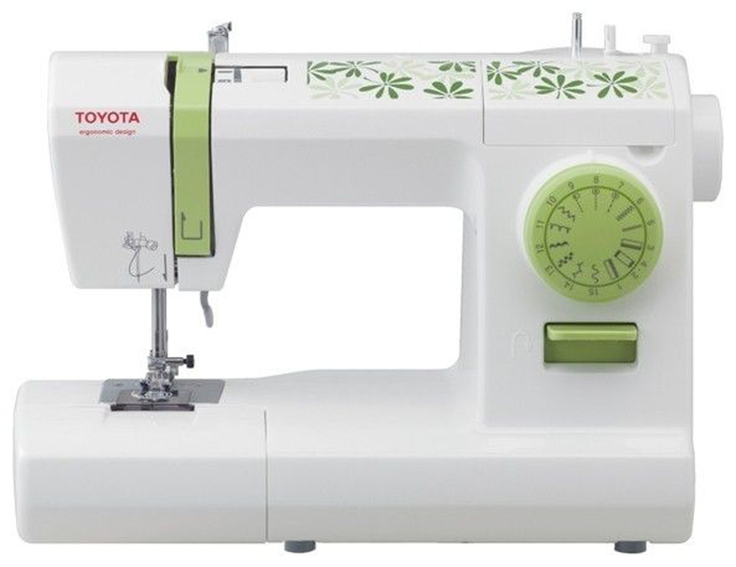 Швейная машина Toyota ECO 15CG белый/зеленый фото