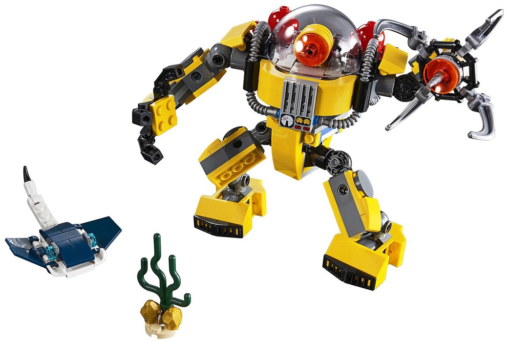 Lego Creator Робот для подводных исследований конструктор 31090 фото