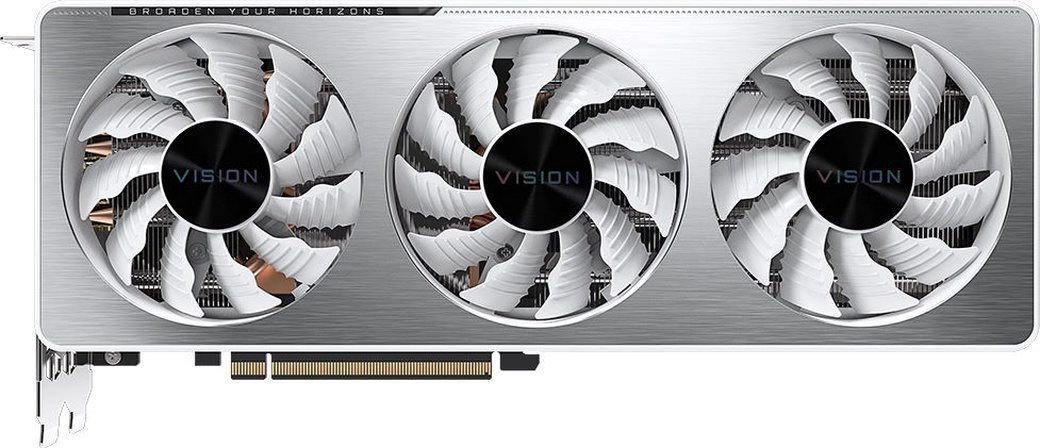 Видеокарта Gigabyte GeForce RTX 3070 Vision OC 8GB LHR 2.0 (GV-N3070VISION OC-8GD 2.0) фото