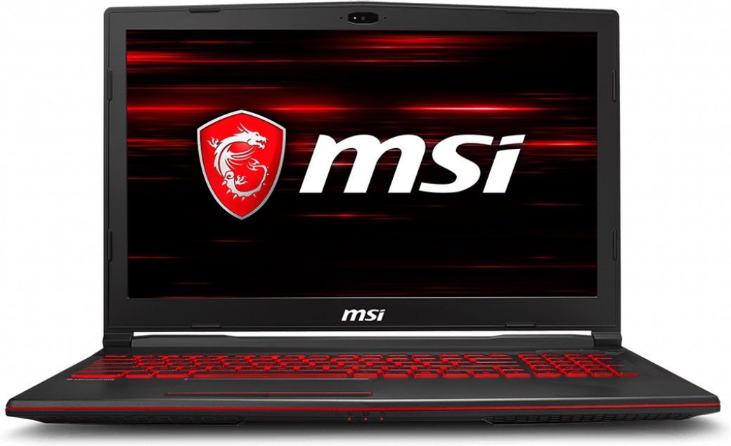 Ноутбук MSI GL63 8RD-839RU Coffeelake (i7-8750H/16GB/1TB+128GB SSD/no ODD/15.6" FHD/GTX 1050 Ti, 4GB GDDR5/WiFi+BT/Win 10) черный фото