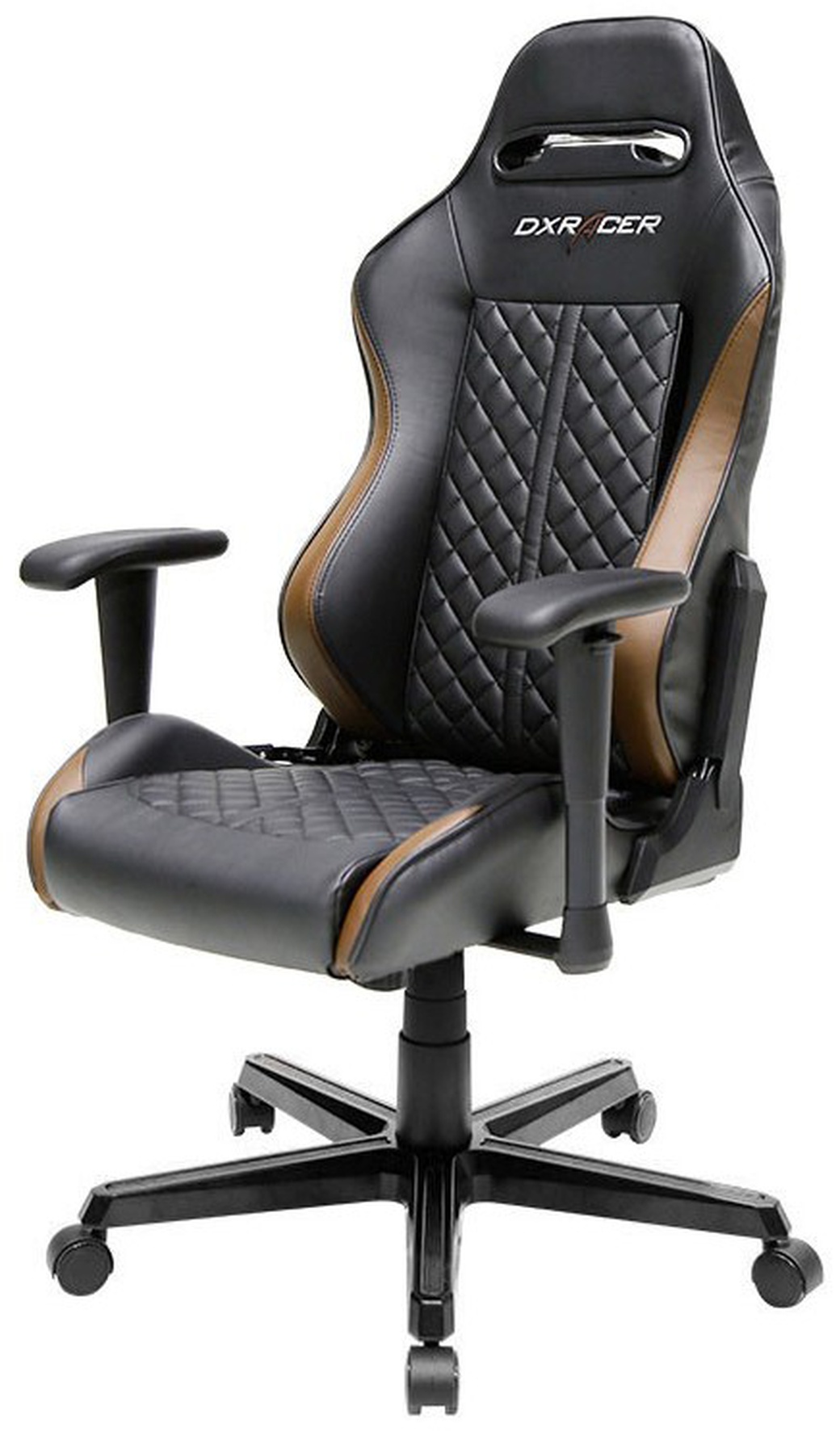 DXRacer Drifting Игровое кресло чёрно-коричневое, OH/DH73/NC, кожа-PU фото