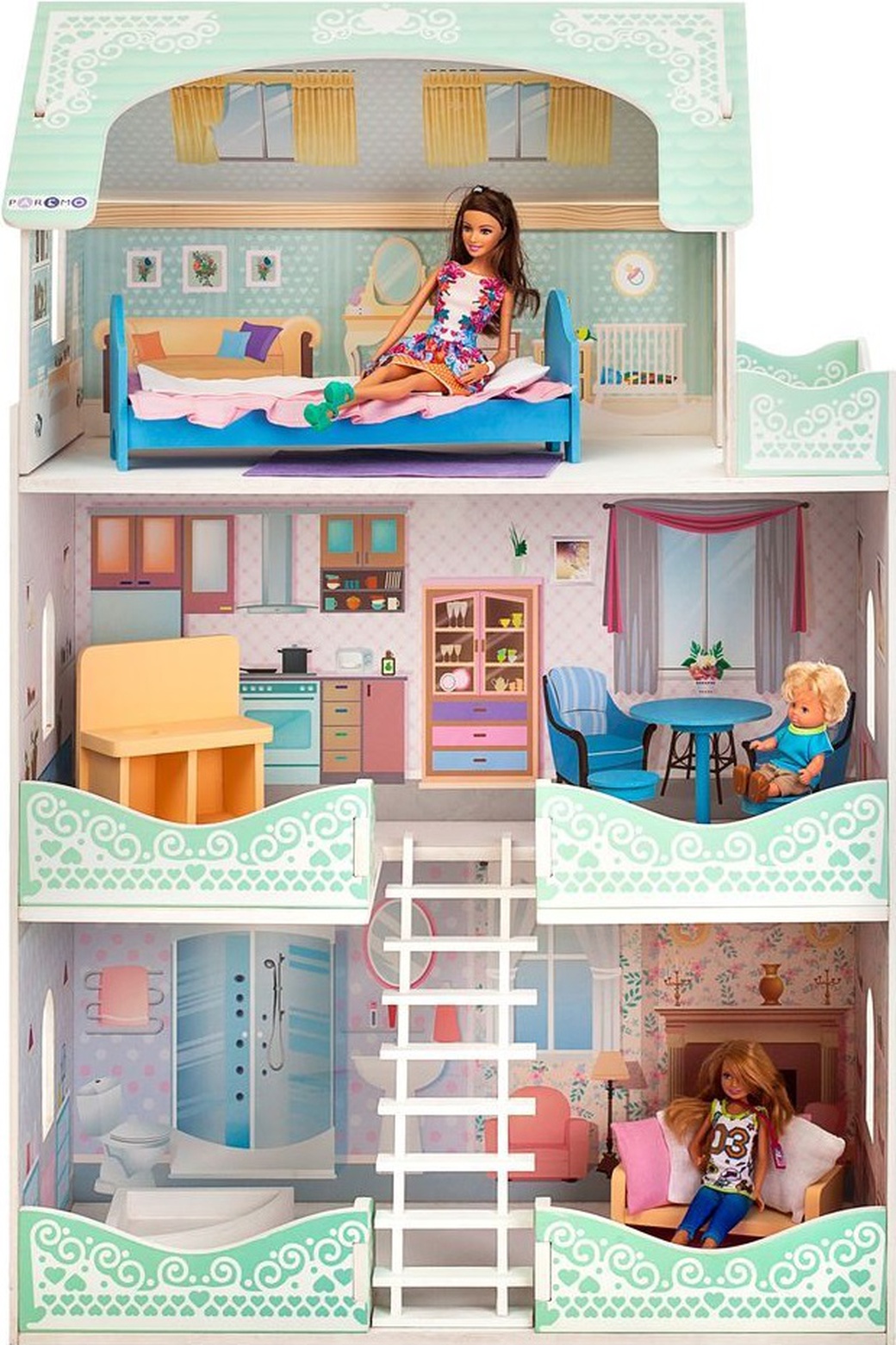 Paremo Кукольный домик "Вивьен Бэль" (с мебелью) фото