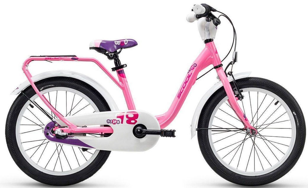 Велосипед Scool Nixe 18" alloy light pink 5011 фото